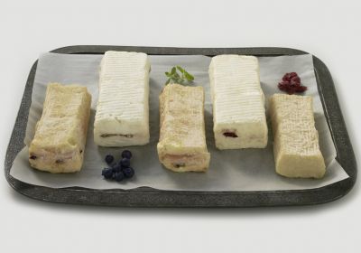 Chevre Bricks, Cranberry